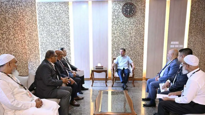 প্রধানমন্ত্রীর সঙ্গে টেক্সটাইল মিলস অ্যাসোসিয়েশনের নেতাদের সাক্ষাৎ