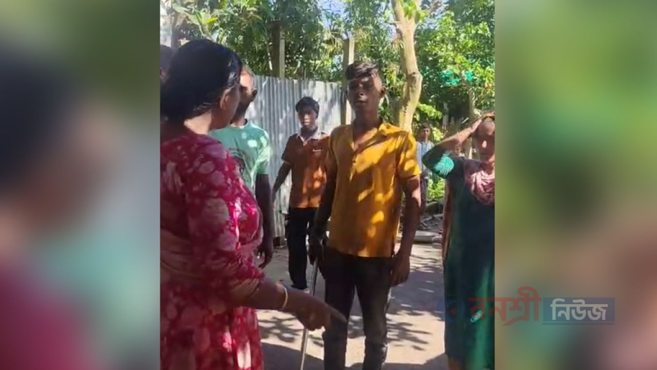 উত্ত্যক্তের প্রতিবাদ করায় ষষ্ঠ শ্রেণির ছাত্রীকে বাড়িতে ঢুকে মারধর যুবকের